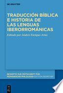 Traducción bíblica e historia de las lenguas iberorrománicas