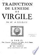 Traduction de l'Enéide de Virgile par Mr. de Segrais