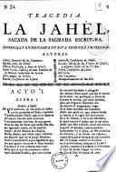 Tragedia La Jahel, sacada de la Sagrada escritura