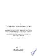 Tragicomedia de Calisto y Melibea