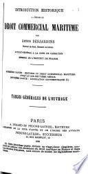 Traité de droit commercial maritime