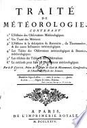 Traité de météorologie