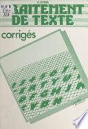 Traitement de texte
