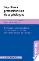 Trajectoires professionnelles de psychologues