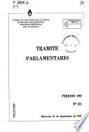 Trámite parlamentario