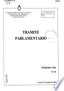 Trámite parlamentario