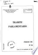 Trámite parlamentario