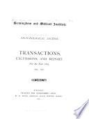 Transactions, Excursions, and Reports