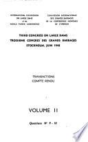 Transactions - International Congress on Large Dams
