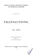 Transactions - North of England Institute of Mining and Mechanical Engineers