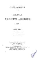 Transactions of the American Philological Association