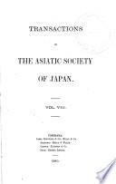 Transactions of the Asiatic Society of Japan