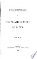 Transactions of the Asiatic Society of Japan