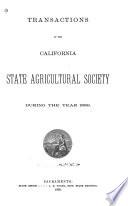 Transactions of the California State Agricultural Society