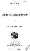 Transactions of the California State Agricultural Society