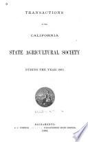 Transactions of the California State Agricultural Society