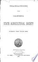 Transactions of the California State Agricultural Society