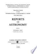 Transactions of the International Astronomical Union