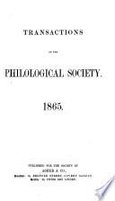 transactions of the philological society
