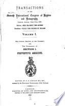Transactions of the Seventh [i.e., Ninth] International Congress of Hygiene and Demography, London, August, 10th-17th, 1891