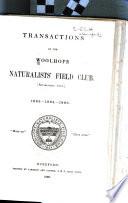 Transactions of the Woolhope Naturalists' Field Club