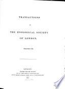 Transactions of the Zoological Society of London