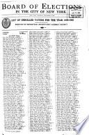 Transcript of the Enrollment Books