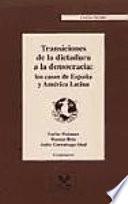Transiciones de la dictadura a la democracia