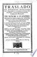 Traslado de differentes privilegios de la Universidad de Corredores de Lonja desta ... Ciudad de Sevilla, etc
