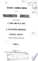 Tratado académico-forense de los procedimientos judiciales