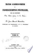 Tratado académico-forense de procedinentos judiciales, 2