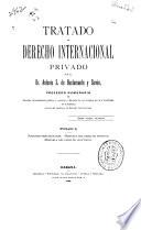 Tratado de derecho internacional privado