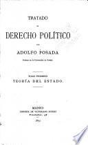 Tratado de derecho político: Teoria del estado