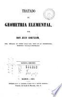 Tratado de geometria elemental