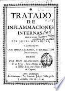 Tratado de inflammaciones [sic] internas
