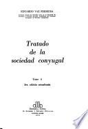 Tratado de la sociedad conyugal