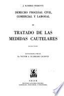 Tratado de las medidas cautelares