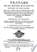 Tratado de los estudios monasticos