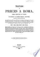 Tratado de preces á Roma