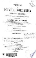 Tratado de química inorgánica teórico y práctico aplicada á la medicina y especialmente á la farmacia