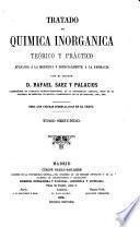Tratado de Química inorgánica téorico y práctico ... Obra con figuras intercaladas en el texto