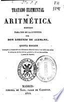 Tratado elemental de aritmética