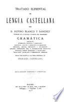 Tratado elemental de lengua castellana