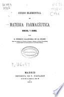 Tratado elemental de materia farmacéutica mineral y animal