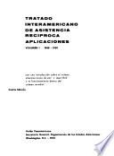 Tratado Interamericano de Asistencia Recíproca, aplicaciones