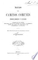 Tratado sobre caminos comunes, ferrocarriles y canales, construccion de puentes, ordinarios, oblicuos, de madéra, de fierro y suspendidos