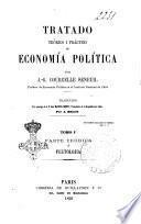 Tratado teórico i práctico de economía política por J.G. Courcelle Seneuil