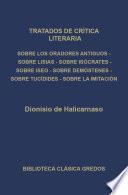 Tratados de crítica literaria