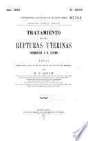 Tratamiento de las rupturas uterinas