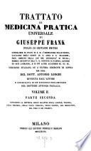 Trattato di medicina pratica universale ... Versione italiana su l'ultima edizione di Lipsia per cura del Dott. Antonio Longhi ...